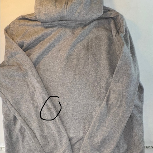 Adidas Gray Hoodie for Men 2XL Tall - Picture 2 of 2